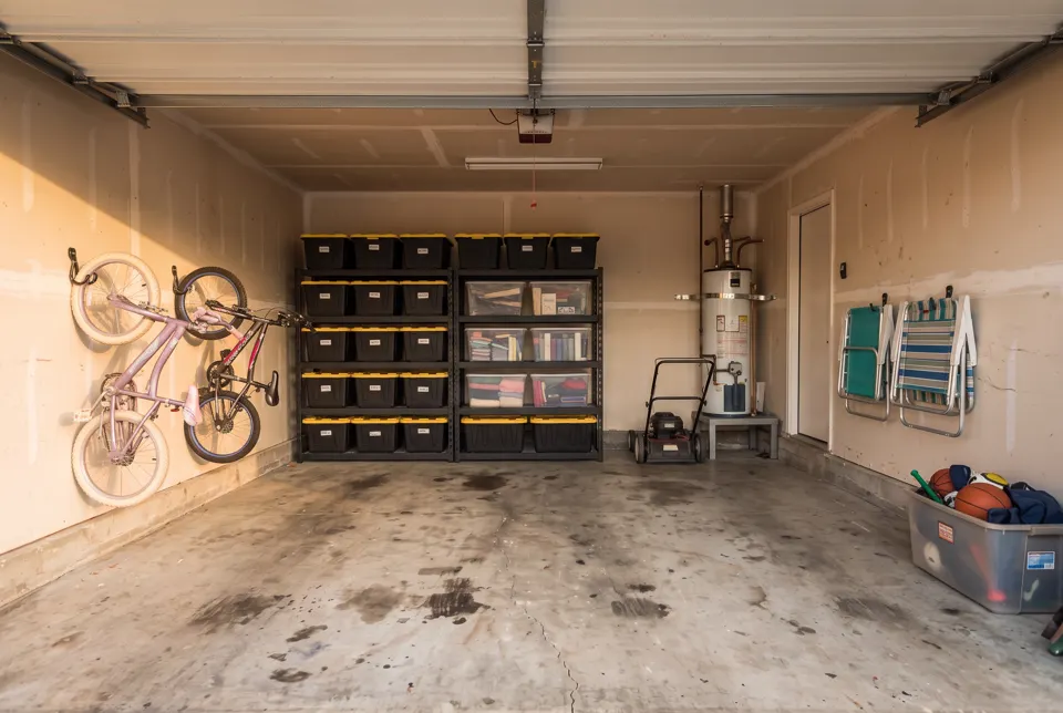 Signature Garage Makeover — concept render on a sample garage